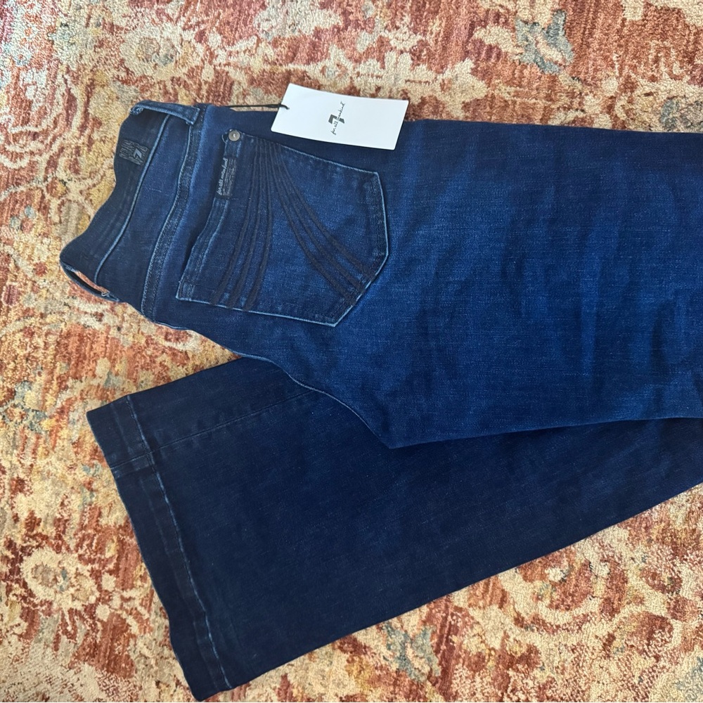 7 For All Mankind Dark Wash Jeans